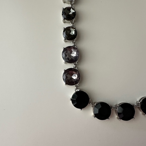 Lane Bryant Black and Silver Statement Necklace - Picture 8 of 9
